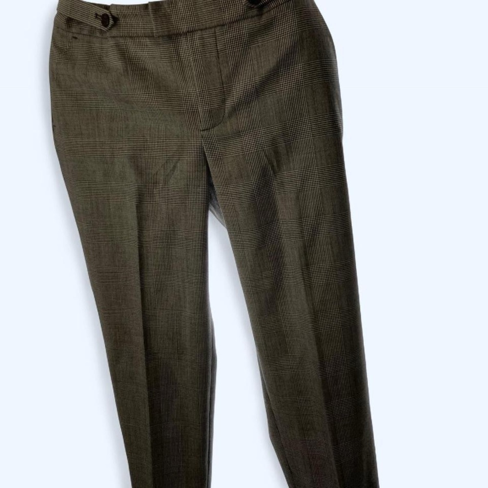 J.Crew black and white plaid trousers #preppy #workwear 6